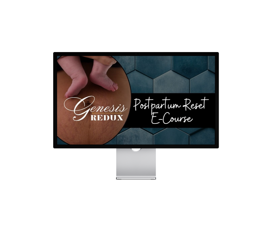 Faith-rooted postpartum digital course guiding emotional healing, recovery, and identity after birth
